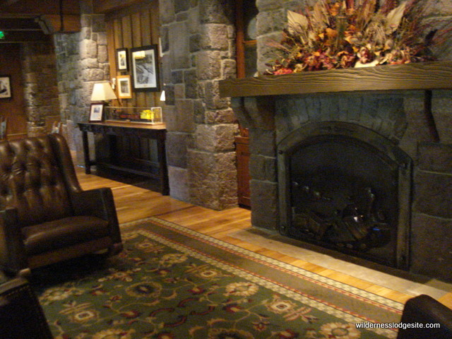 Fireplace in the Carolwood Pacific Room